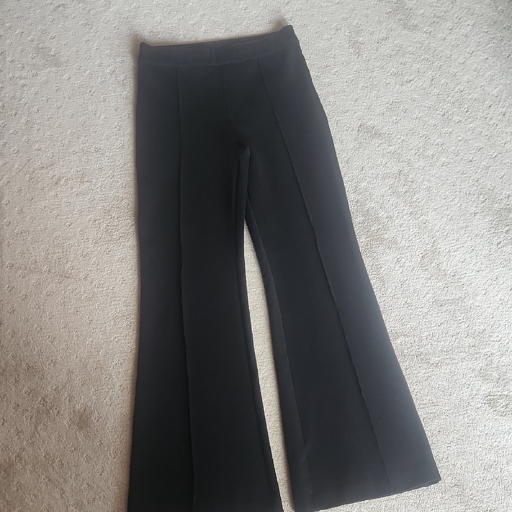 Spanx Stylish Black Flared Pants